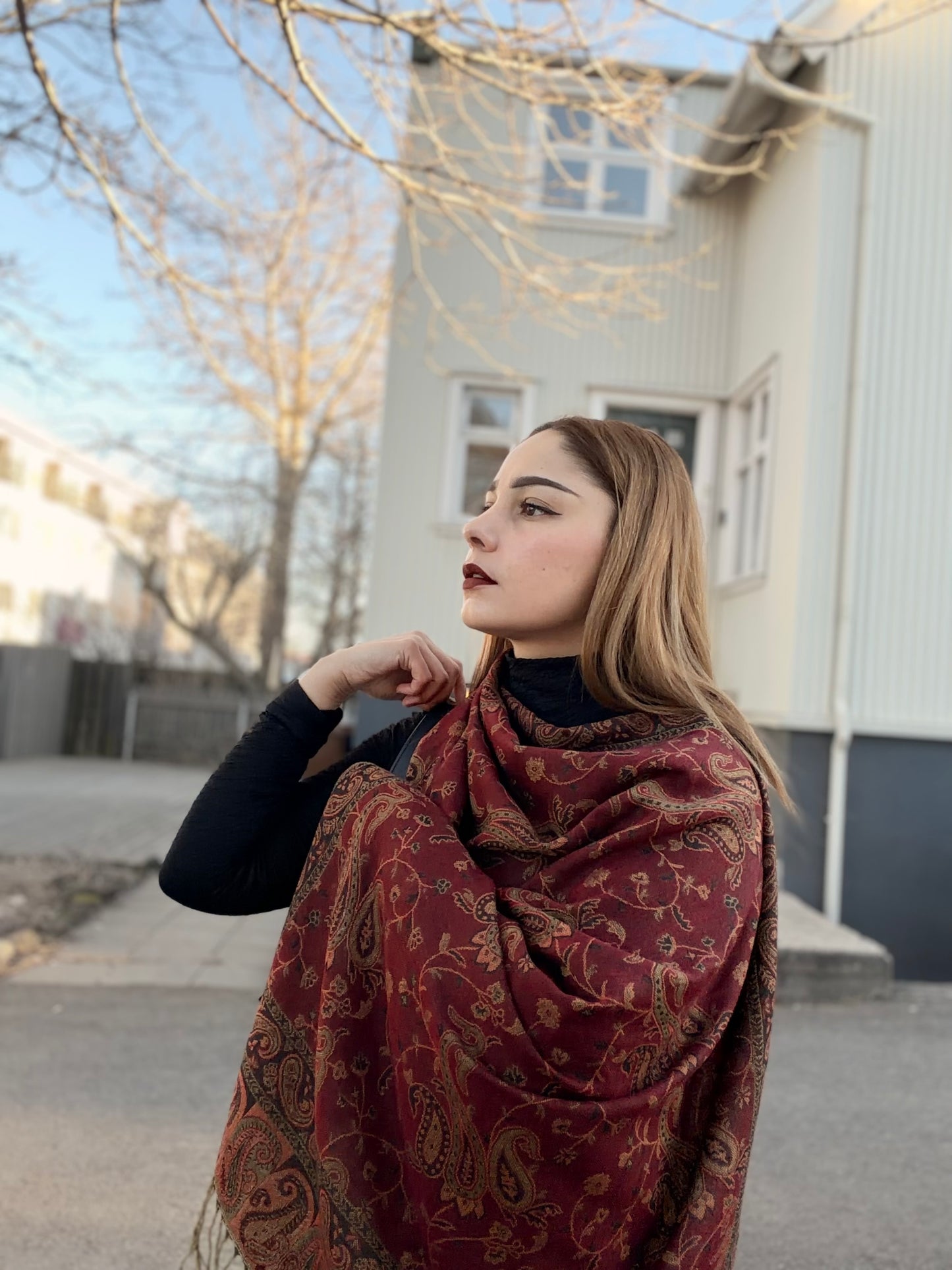 Cashmere Shawl inspired by Kendall Jenner