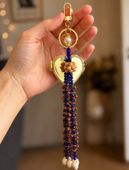 Noor Bloom/ Handmade Clove Mirror Keychain