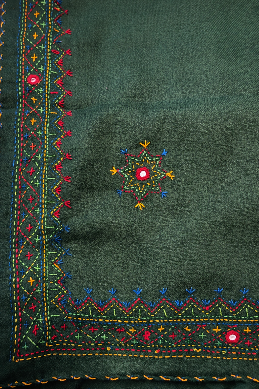 Emerald Noor Wool Scarf