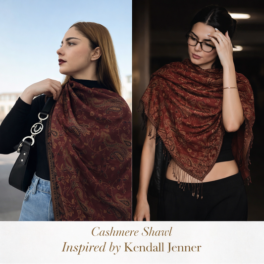 Cashmere Shawl inspired by Kendall Jenner