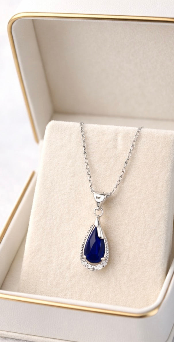 925 Silver Lapis Lazuli Set