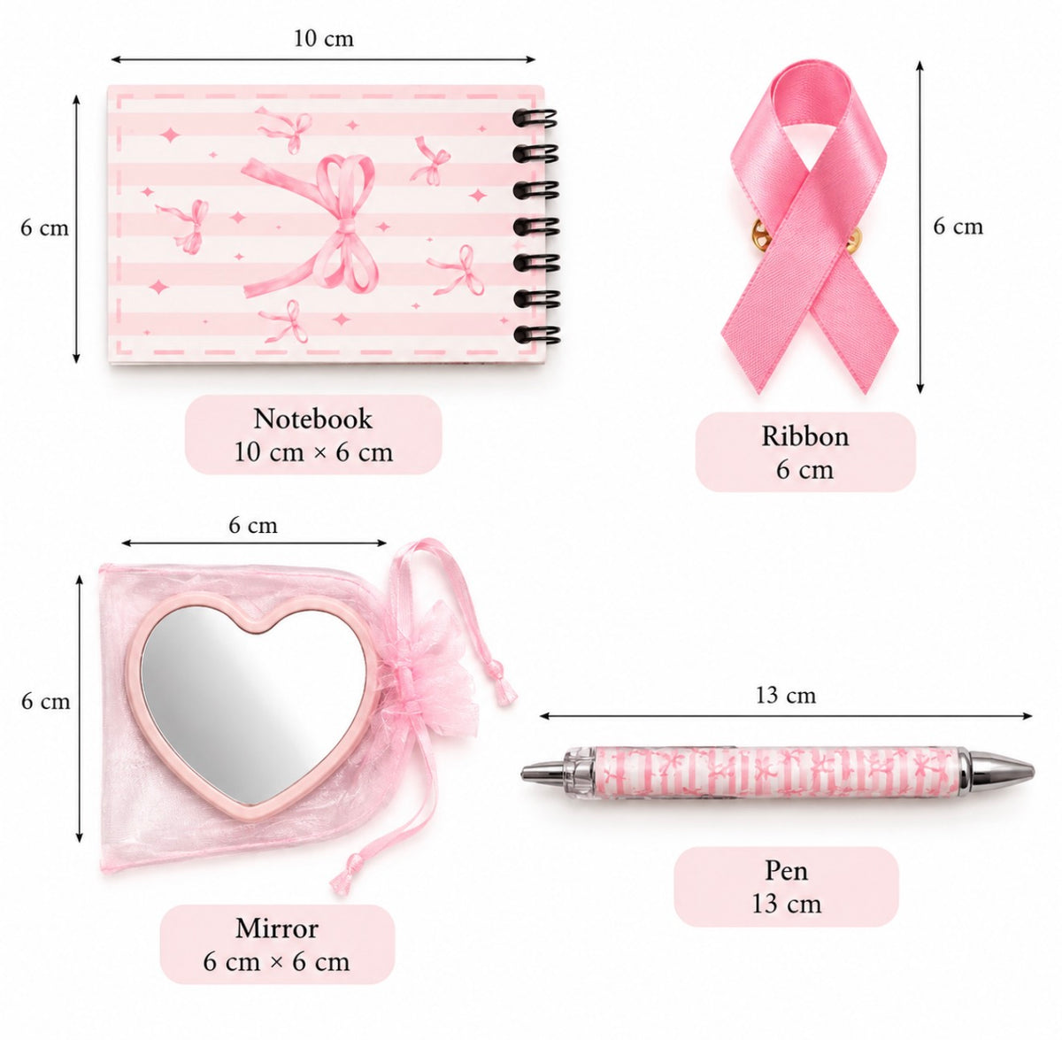 A Gift of Hope for Pink day/ silk scarf