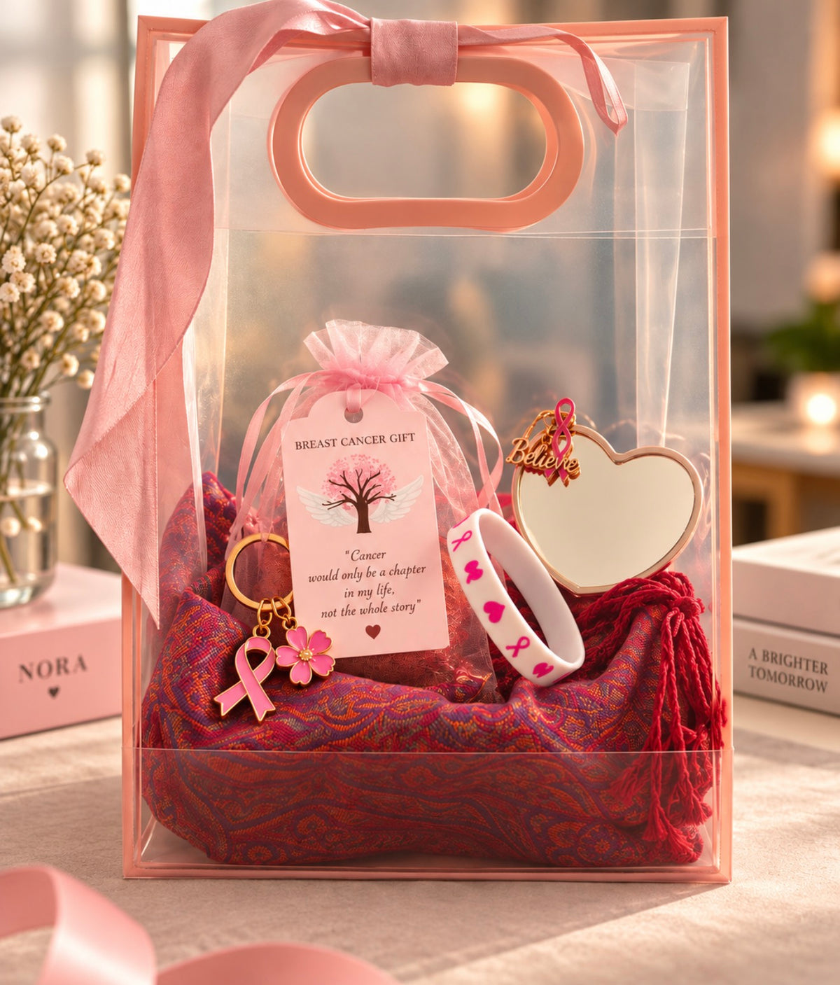 Hope Gift Set / silk scarf