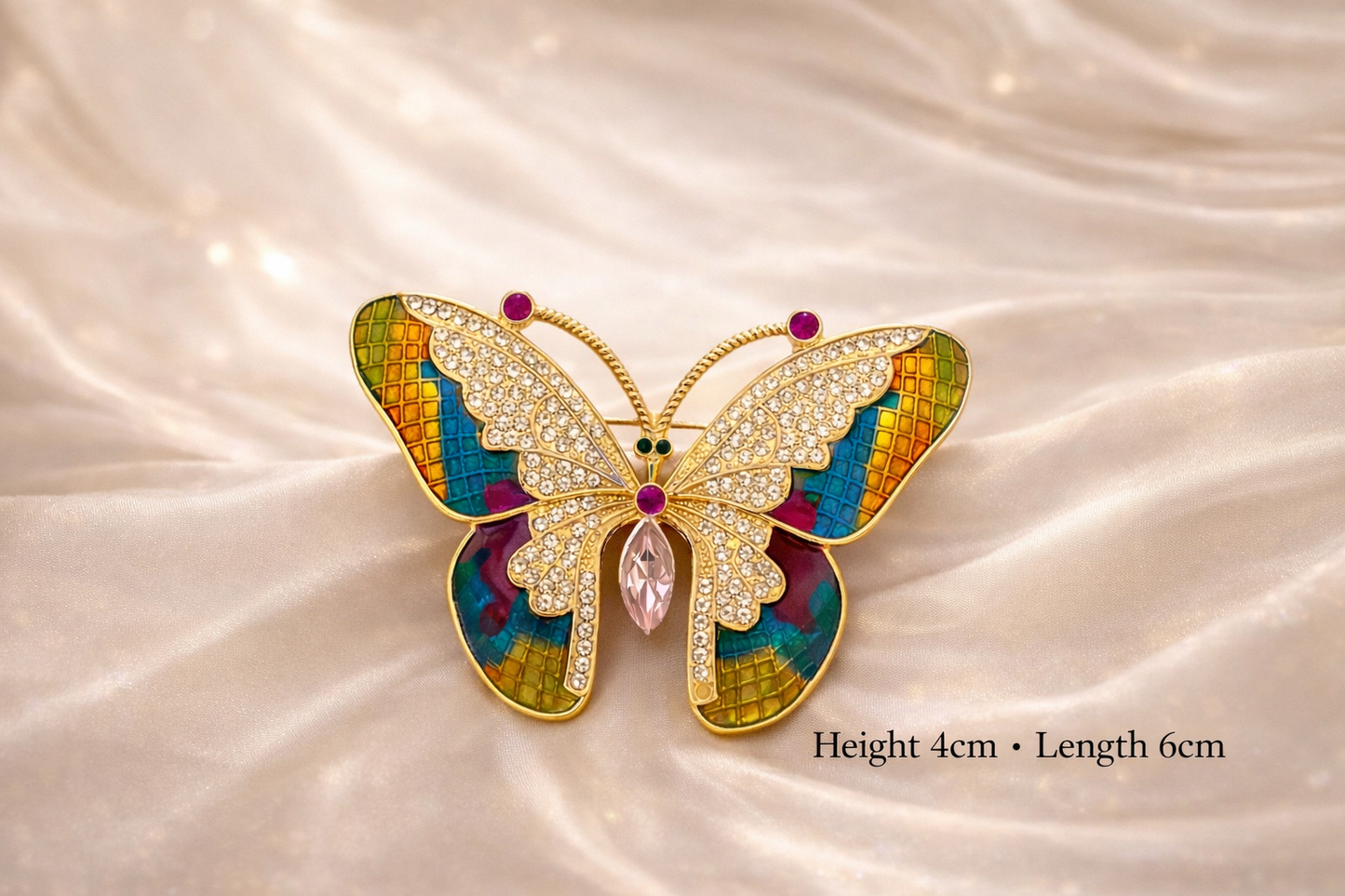 Veloria Butterfly Brooch