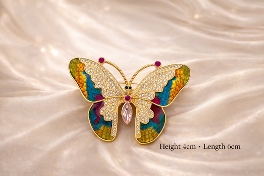 Veloria Butterfly Brooch