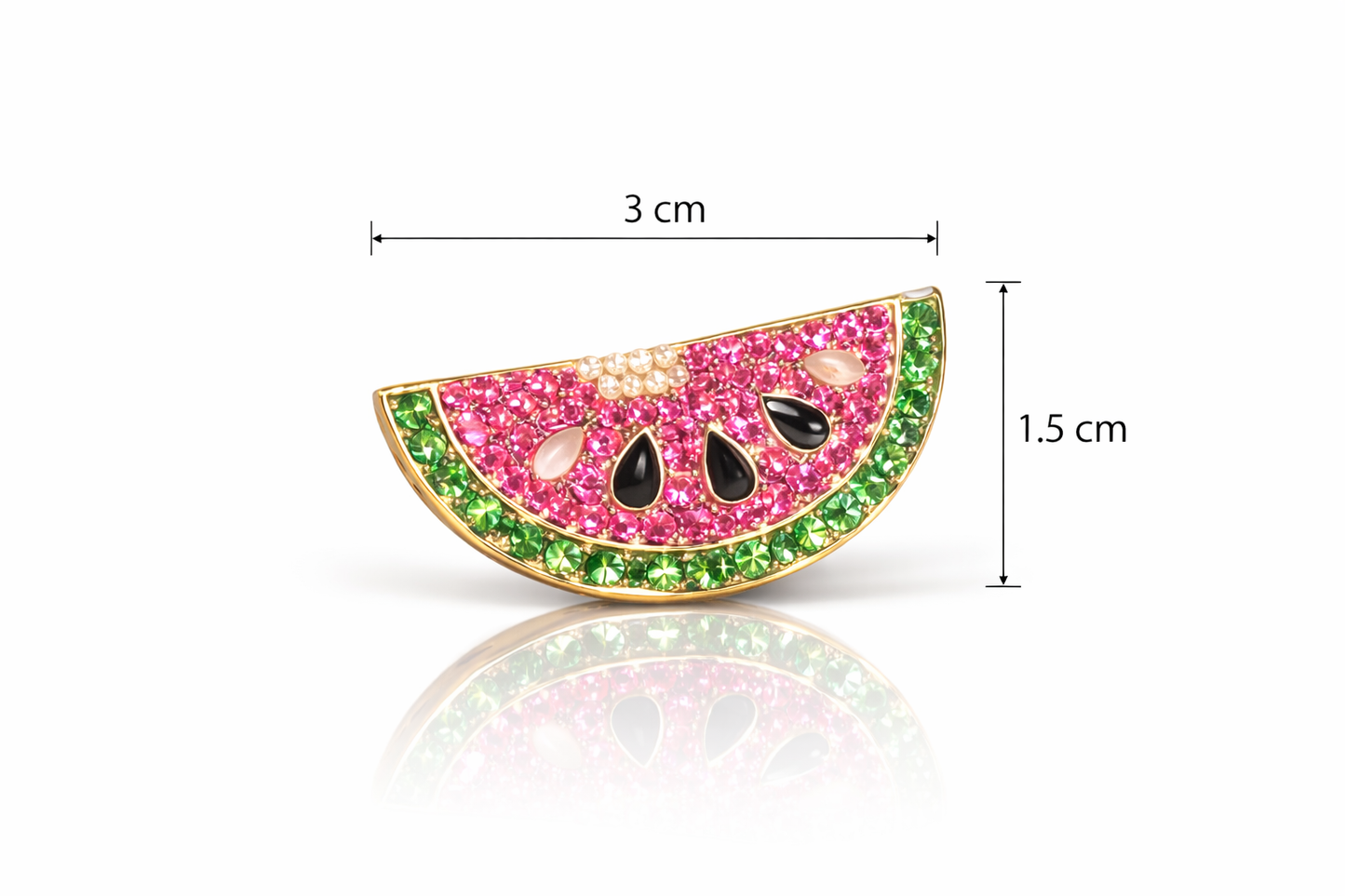 Melon Charm Brooch